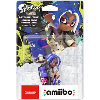 Switch 斯普拉遁系列 近距離無線連線 NFC 連動人偶玩具 amiibo 章魚圈 藍色【魔力電玩】