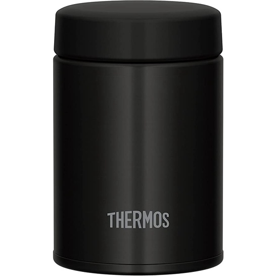 日本限定 膳魔師 THERMOS 保溫罐 JBZ-200-BK 食物罐 悶燒罐 保冷 真空斷熱 200ml 小容量 黑色