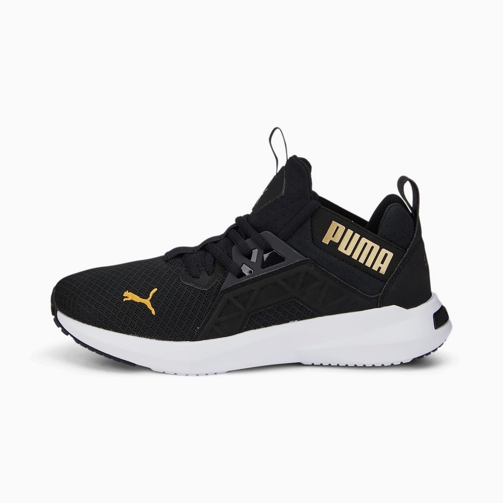 PUMA 慢跑鞋 運動鞋 Softride Enzo NXT Wns 女 19523511 黑金色