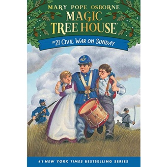 Magic Tree House #21: Civil War on Sunday (平裝本)/Mary Pope Osborne【禮筑外文書店】