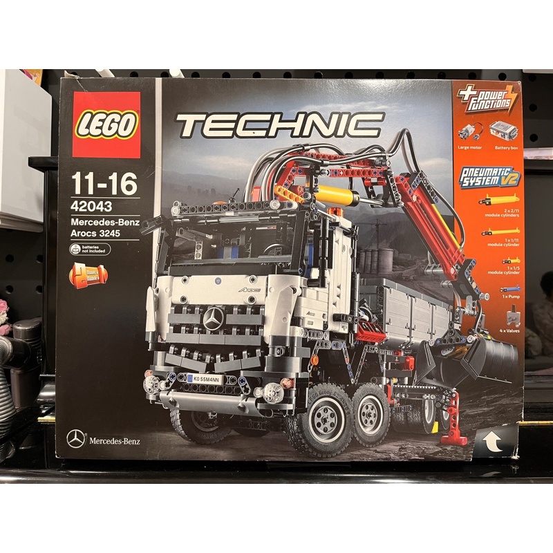 絕版品）Lego 樂高Technic Mercedes-Benz 42043 賓士卡車| 蝦皮購物