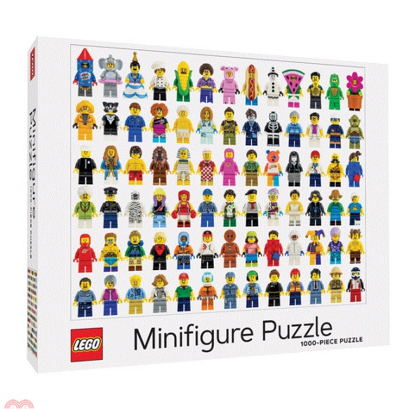 LEGO Minifigure 1000-Piece Puzzle/LEGO【三民網路書店】(盒裝)[9折]