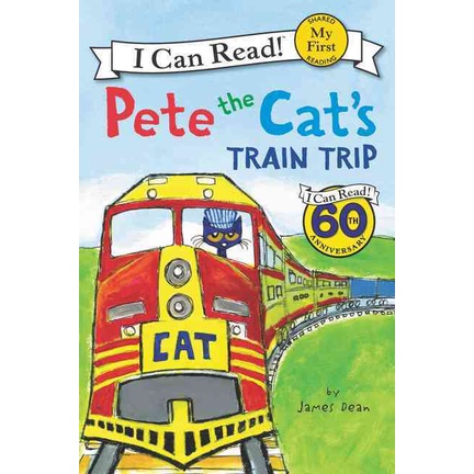 Pete the Cat's Train Trip (平裝本)/James Dean【禮筑外文書店】