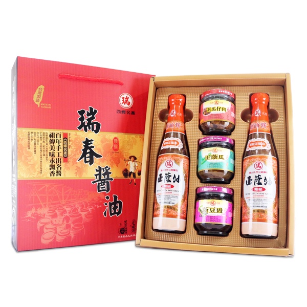 【瑞春醬油】菊級禮盒(單盒裝)