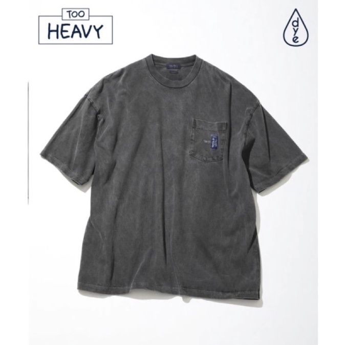 全新現貨 NAUTICA Pigment Dyed “TOO HEAVY”水洗 口袋短Ｔ 短袖 衣服