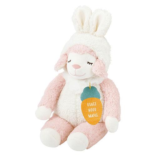 《在台現貨》日本LIV HEART 新款 綿羊 睡睡羊 粉兔 灰兔 玩偶 娃娃 療育 安撫 M號 L號