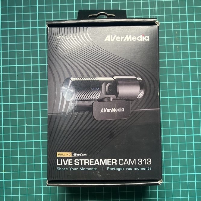 全新 AVerMedia 圓剛 PW313 CAM313 FHD1080P 網路攝影機