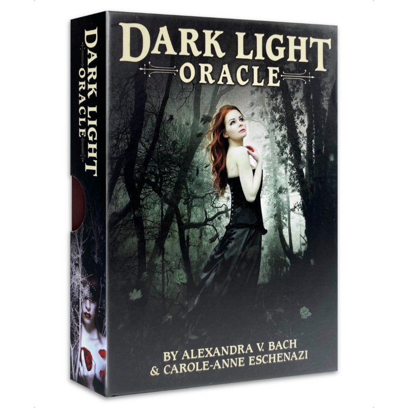 黯光神諭,贈中文翻譯｜Dark Light Oracle｜40張,探索痛苦昇華朝向希望之路【左西】