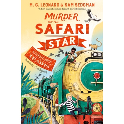 Murder on the Safari Star (Adventures on Trains #3)/M. G. Leonard【三民網路書店】