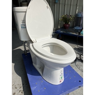 （高品質二手衛浴精品專賣）9成新 和成HCG C4384白色付全新緩降式馬桶蓋