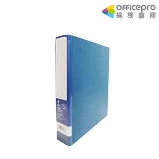 同春Ton Chung 環保PP合成紙四孔D型夾 PF420D/A4/藍 資料夾 檔案夾 資料收納整理夾