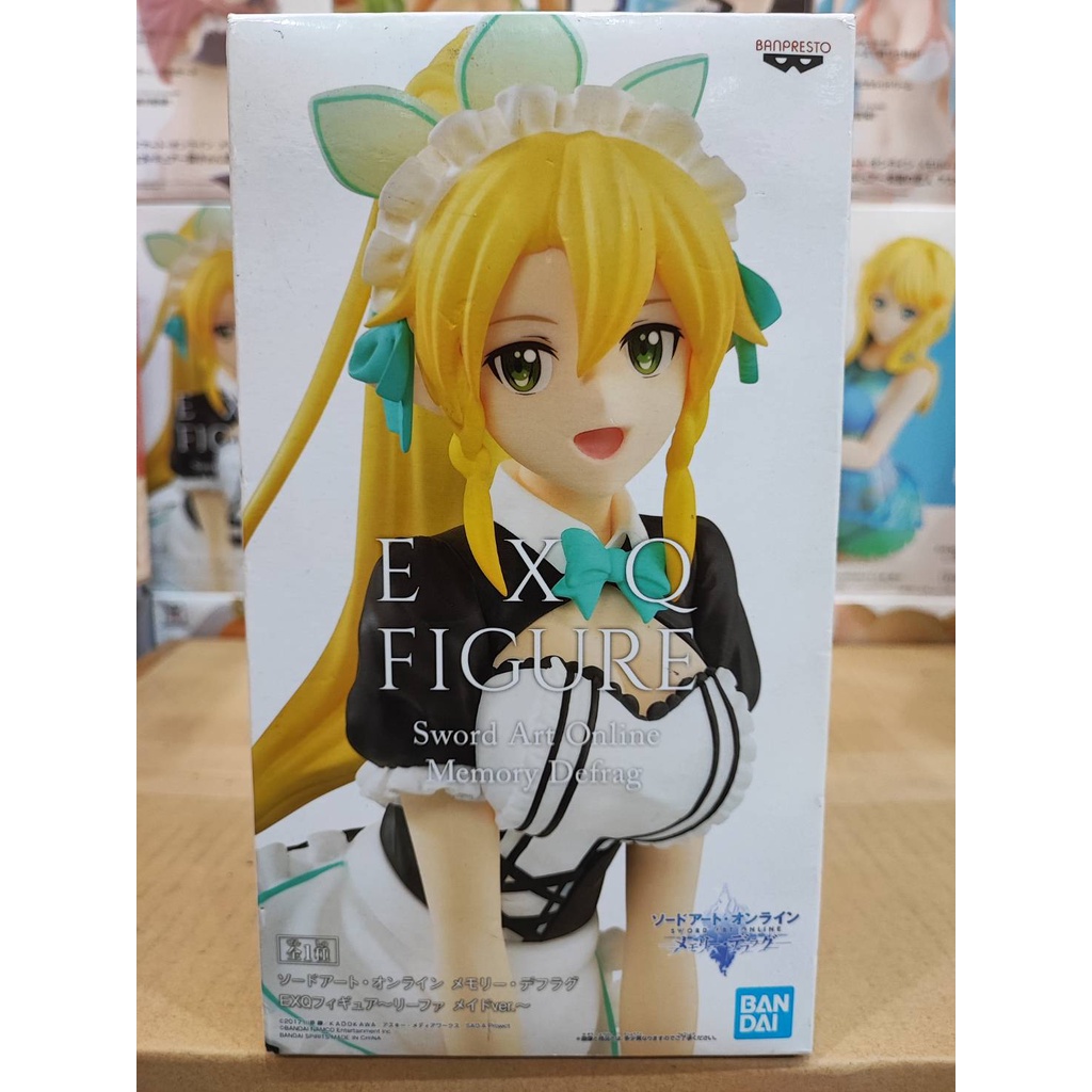 代理 BANPRESTO EXQ 刀劍神域 莉法 女僕 桐谷直葉 巨乳 絲襪 手套 圍裙 SAO GGO 景品