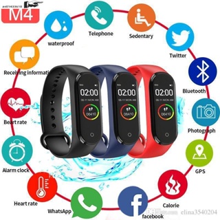 M4 Smart Watch Fitness Bluetooth Waterproof Smart Bracelet