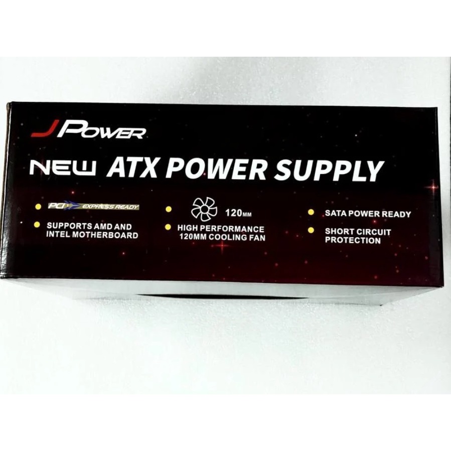 @淡水硬漢@ J POWER 500W 足瓦 ATX 電源供應器 完整保護 轉換率高 JP-500W 超強電力