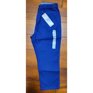 全新未拆標 GU男童七分褲 130cm 有深藍/寶藍色 腰鬆緊帶