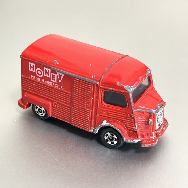 雪鐵龍 卡車 貨車 餐車 Tomica No.F17 HONEY  甜品店外送車 多美 日本製 老車