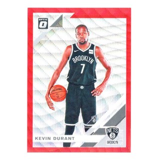 天貓紅亮！“KD” Kevin Durant 籃網元年Donruss Optic T-Mall Red Prizm金屬卡