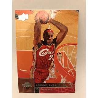 二手NBA球員卡 2009 Upper Deck Lebron James