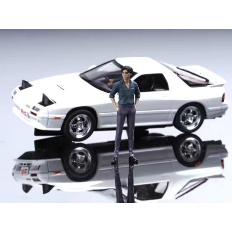 Carrera 1/32 頭文字D MAZDA RX-7 FC3 含駕駛限量版 電刷車 完成品 東海模型