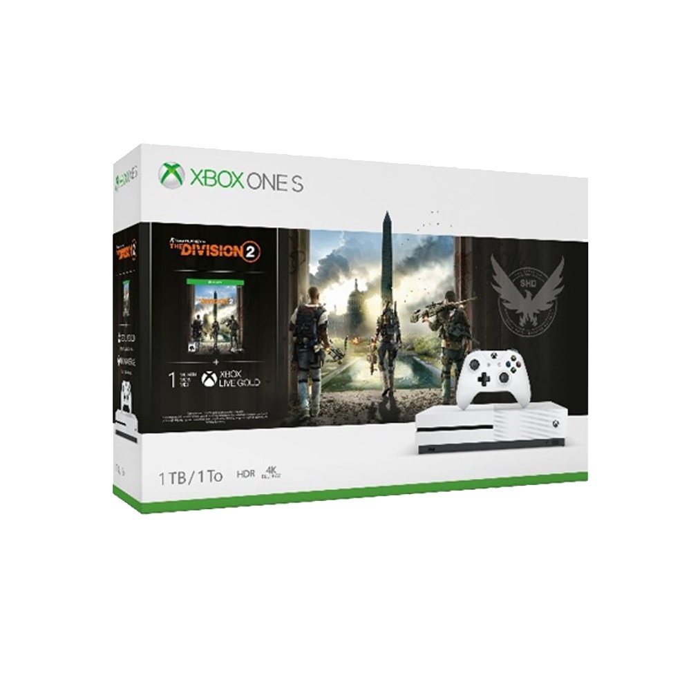 微軟Xbox One S 湯姆克蘭西-全境封鎖 2