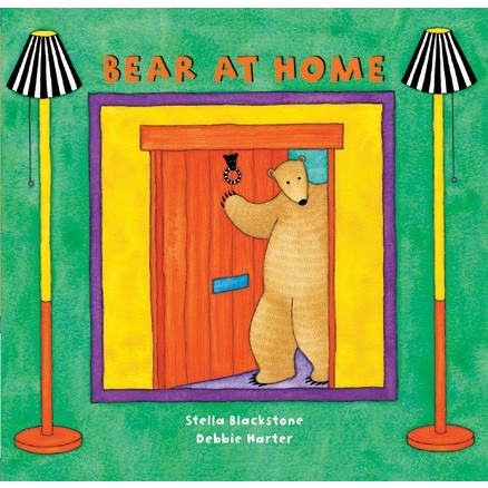 Bear at Home (with audio CD)(有聲書)/Stella Blackstone【禮筑外文書店】