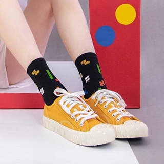 AUHA阿華有事嗎 HUAER懷舊兒時童趣中筒襪 Z0014 品牌設計襪 MIT台灣製造 百搭純棉襪