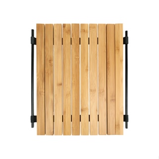 【Minimal Works】Rolly Basket U Wood Cove｜蘿莉U 儲物籃的竹卷桌板