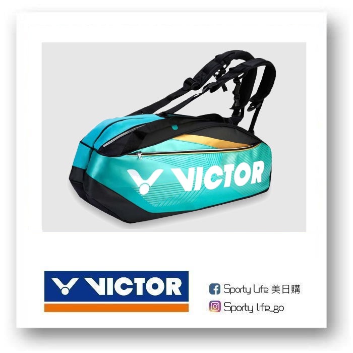 【SL美日購】VICTOR 6支裝 羽球袋 BR9209RC 拍包袋 背包 後背包系列 羽球袋 羽球拍袋