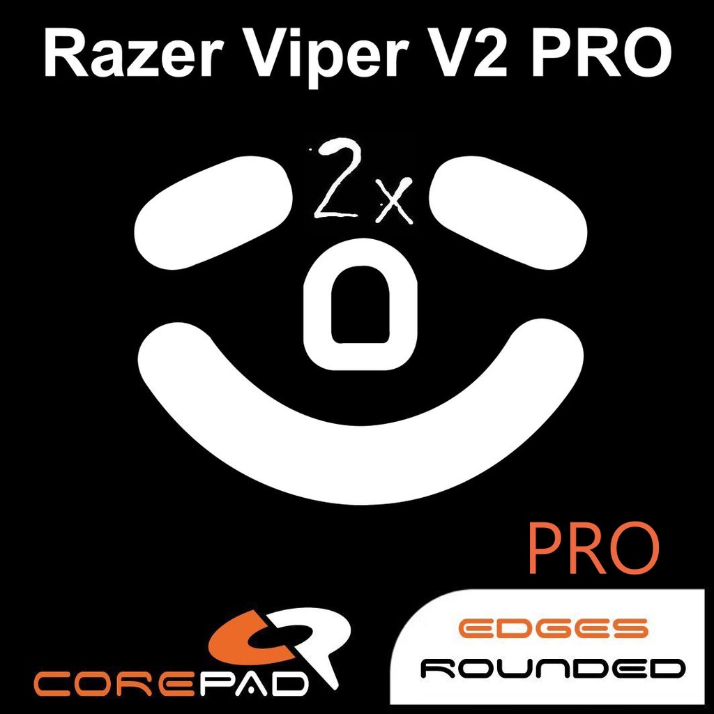 Corepad 雷蛇 Viper V2 PRO Wireless專用鼠貼CTRL/AIR/PRO毒蝰RAZER硬派精璽