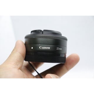 8成新 Canon EF-M 22mm F2 鏡頭 定焦鏡(現貨,想買的請直接下標,選貨到付款就可以了,感恩)