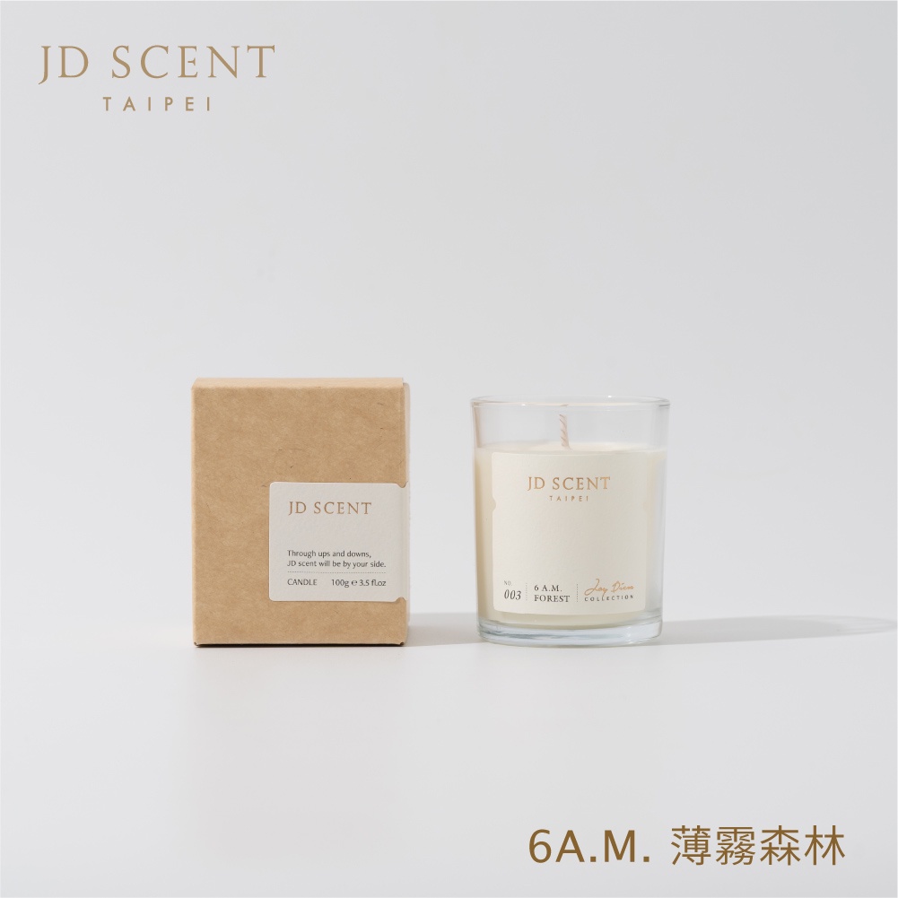 【JD SCENT】6 A.M. 薄霧森林 FOREST 香氛蠟燭 100g