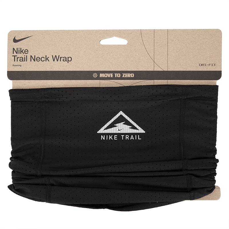 NIKE WRAP TRAIL 黑色越野慢跑頸套 吸濕 快乾透氣 可調式DR5190-010