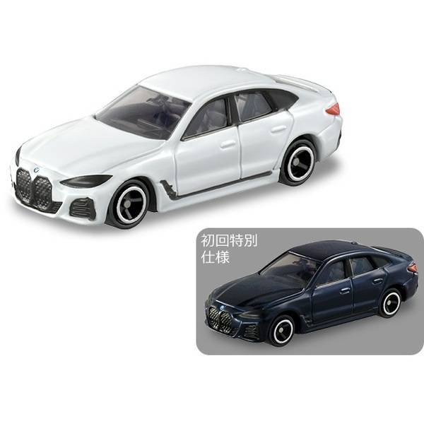 [玩三工作室]送膠盒 現貨TOMICA 多美小汽車 No.036 BMW i4 初回+一般 兩台一起賣 新車貼 附集點貼