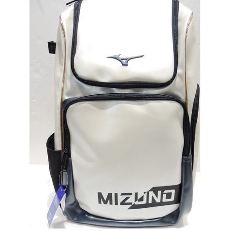 MIZUNO 多功能 35L大容量 銀白色 後背式裝備袋1FTD261202
