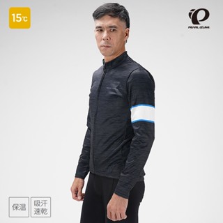 【Pearl izumi】R3400-BL-4 男性冬季15度 特別版保暖長袖車衣 深灰