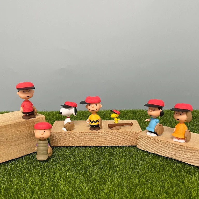 日本 BANDAI 萬代 扭蛋 Snoopy 史奴比 棒球 排隊公仔 P4 日本扭蛋 公仔 盒玩 轉蛋 日本玩具 玩具