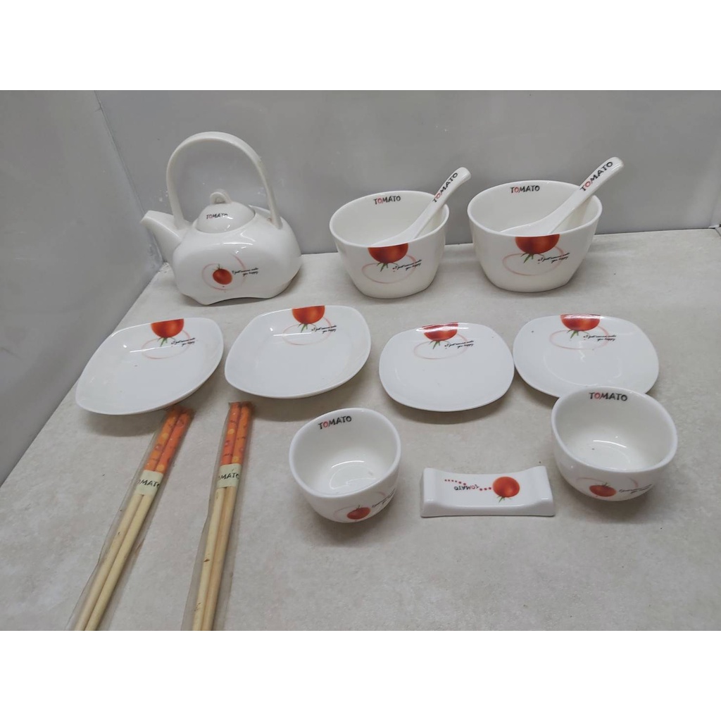 0683*陶瓷茶具下午茶具組碗盤  美樂蒂茶具
