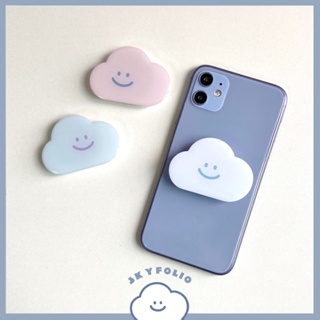 95point✈現貨/預購✈ 韓國 Skyfolio 新款雲朵手機支架 雲朵支架 雲朵天氣 造型支架 韓國文創小物