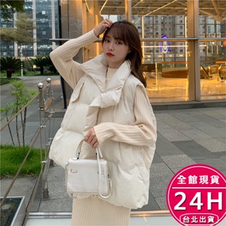 【梨卡】隔日到貨 女裝 背心外套 鋪棉外套 保暖外套 冬天外套 麵包背心 無袖背心 外搭背心 FR093【現貨24H】