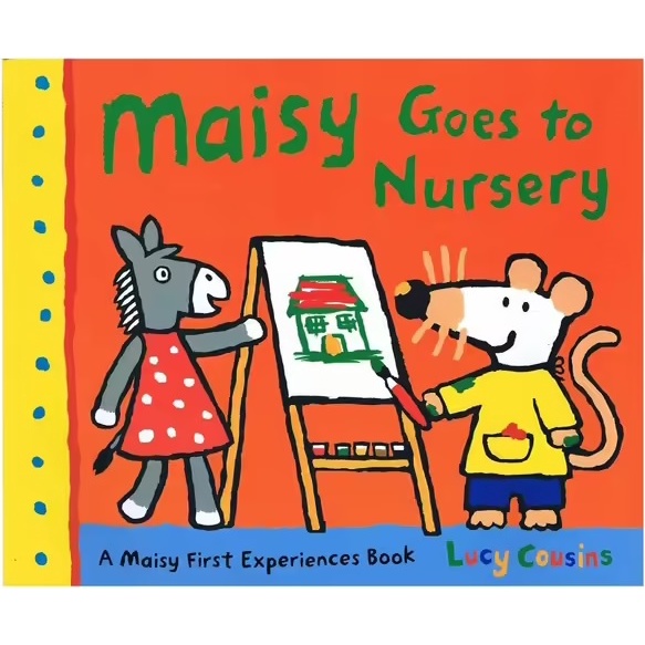 Maisy Goes To Nursery (平裝本)(英國版)/Lucy Cousins【禮筑外文書店】
