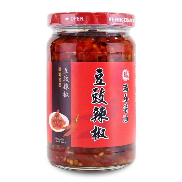 【瑞春醬油】豆豉辣椒 330g