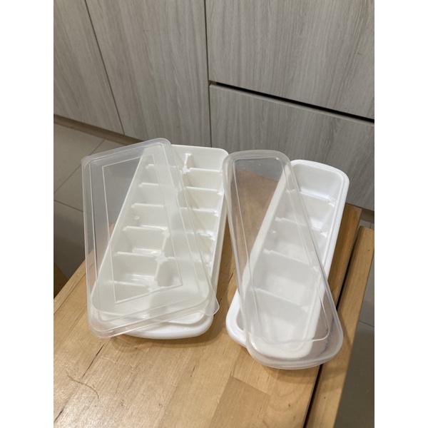 二手日本製 附蓋製冰盒 30g 50g 嬰兒副食品 食物泥 寶寶粥分裝冰磚