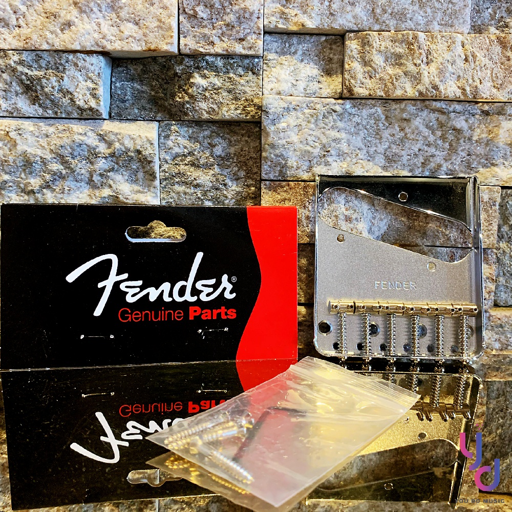 美國原裝/現貨供應 Fender Standard Tele 美廠 琴橋 套組 6 Saddle Bridge 零件