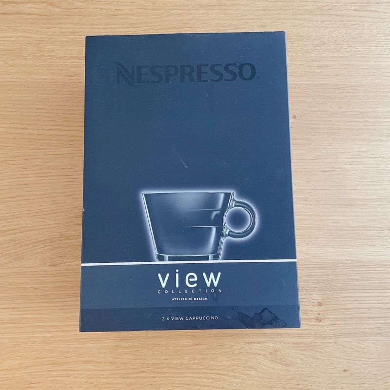 全新品Nespresso View Cappuccino 咖啡杯盤組 180ml