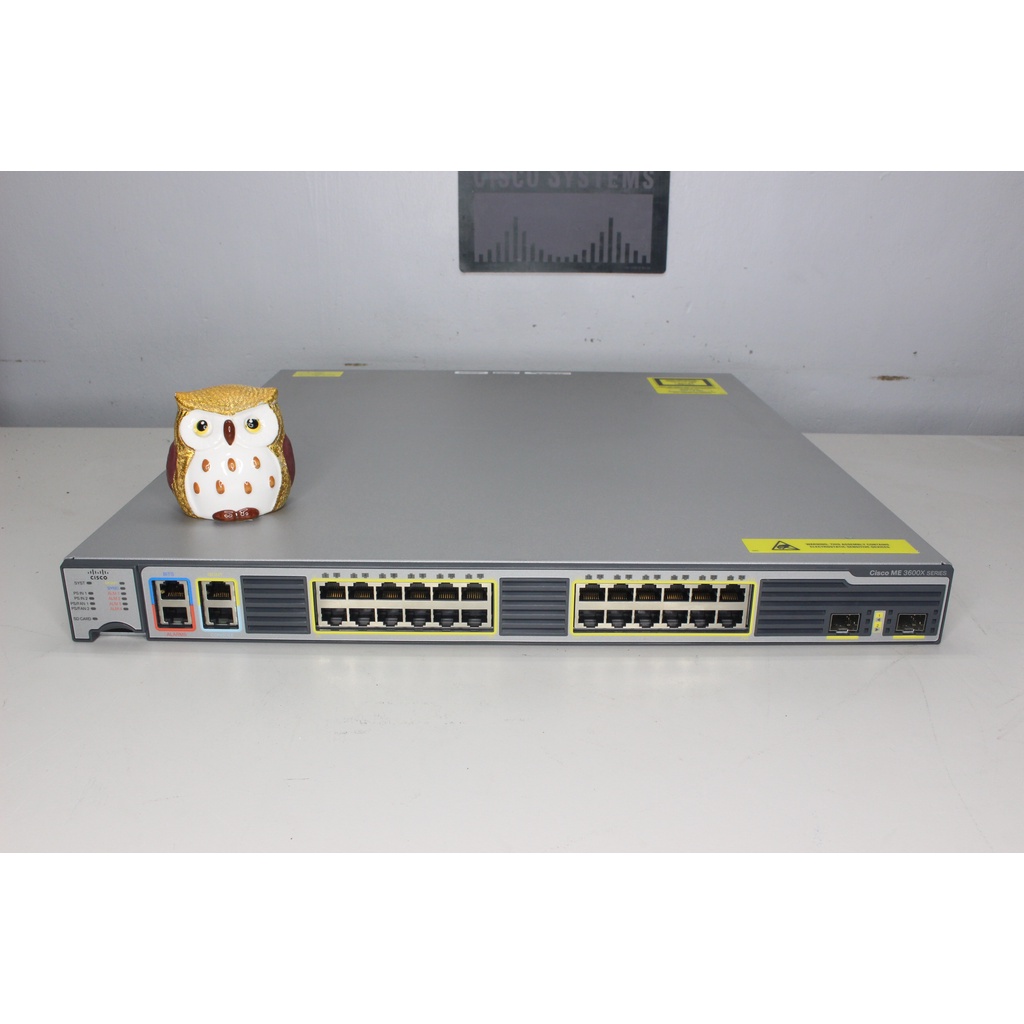 Cisco ME-3600X-24TS-M 24-Port Gigabit Ethernet Access Switch