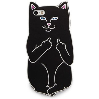 RIPNDIP IPHONE 5/5S 6/6S/6+ CASE 三色 蘋果手機 手機殼 中指貓 台灣總代理-ALL