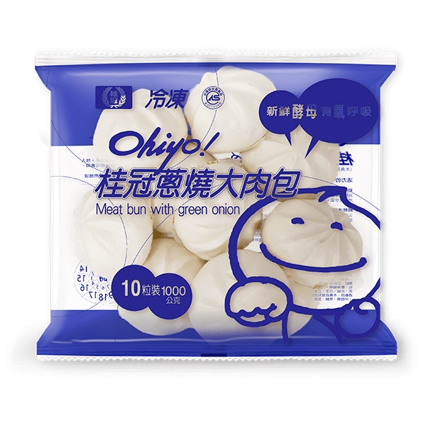 桂冠 蔥燒大肉包 100g10入 【桂冠官方旗艦店】