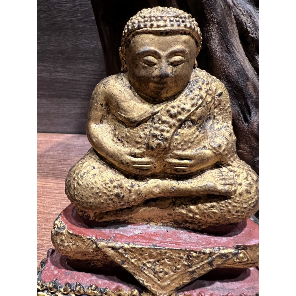 泰國古佛 善加財 佛歷2325-2500年間 附DD-PRA保證卡 收藏品 佛牌鏢局