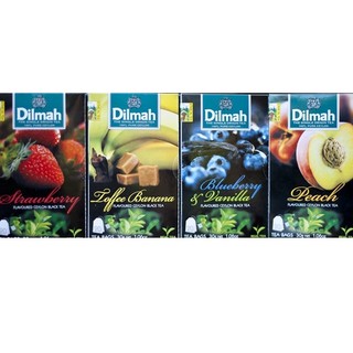 ❣翊澄❣20入Dilmah 【帝瑪】 荔枝 檸檬萊姆 水蜜桃 蘋果 焦糖 黑醋栗 草莓 香草 藍莓 清涼薄荷 百香果石榴