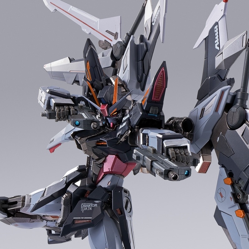 現貨台魂 漆黑攻擊鋼彈+閃電背包METAL BUILD STRIKE NOIR Gundam